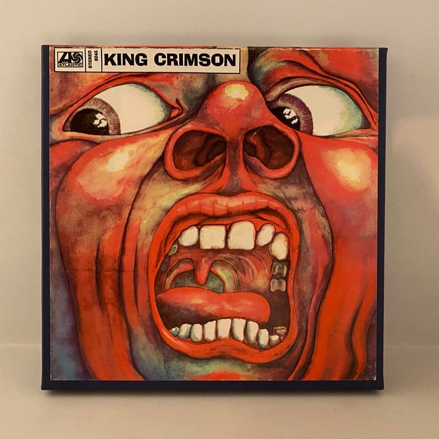 King Crimson – In The Court Of The Crimson King An Observation By King Crimson REEL-TO-REEL TAPE USED 3 ¾ ips