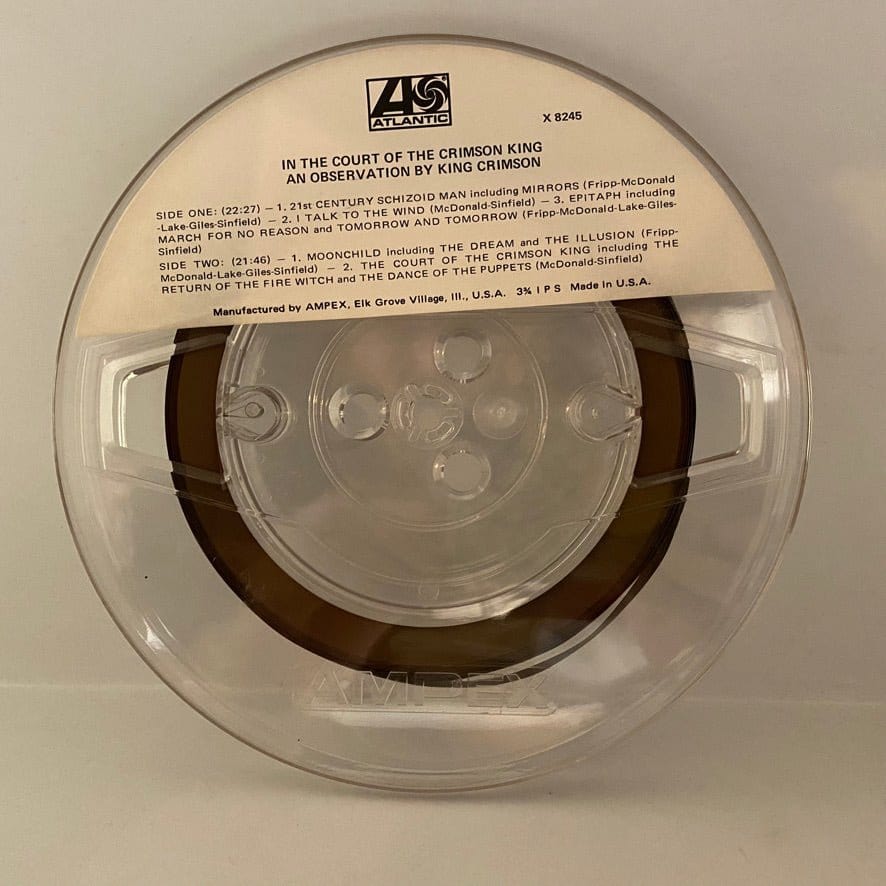 King Crimson – In The Court Of The Crimson King An Observation By King Crimson REEL-TO-REEL TAPE USED 3 ¾ ips - Image 3