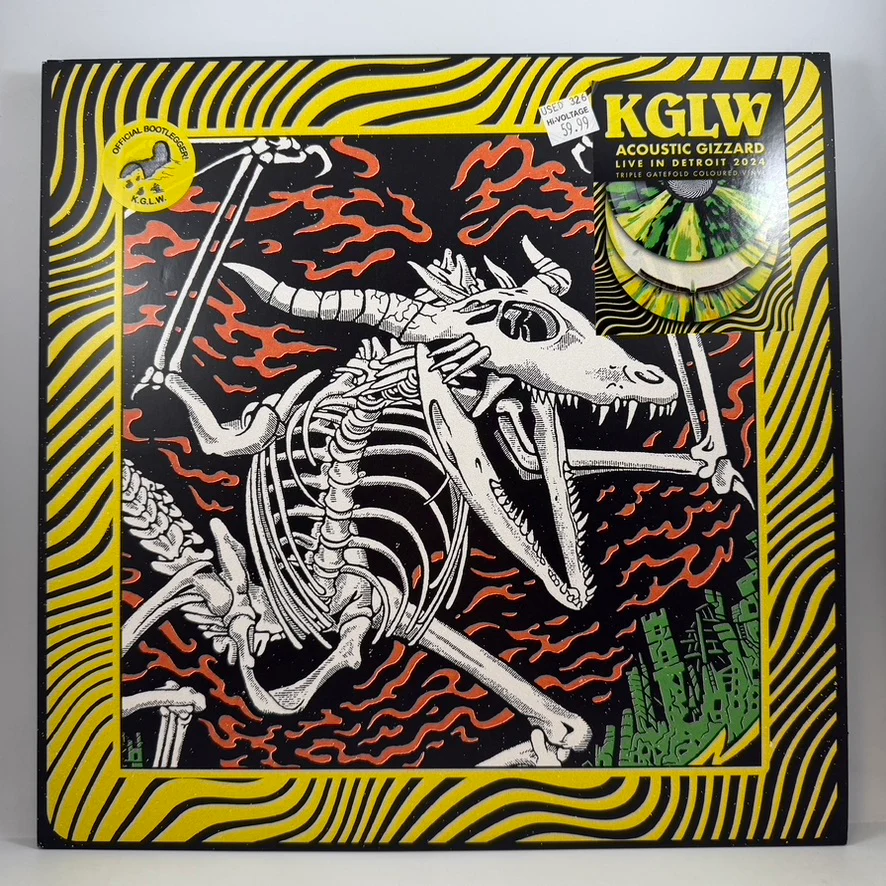 King Gizzard And The Lizard Wizard – Acoustic Gizzard Live In Detroit 2024 LP USED Vinyl NM/VG+ Color Vinyl