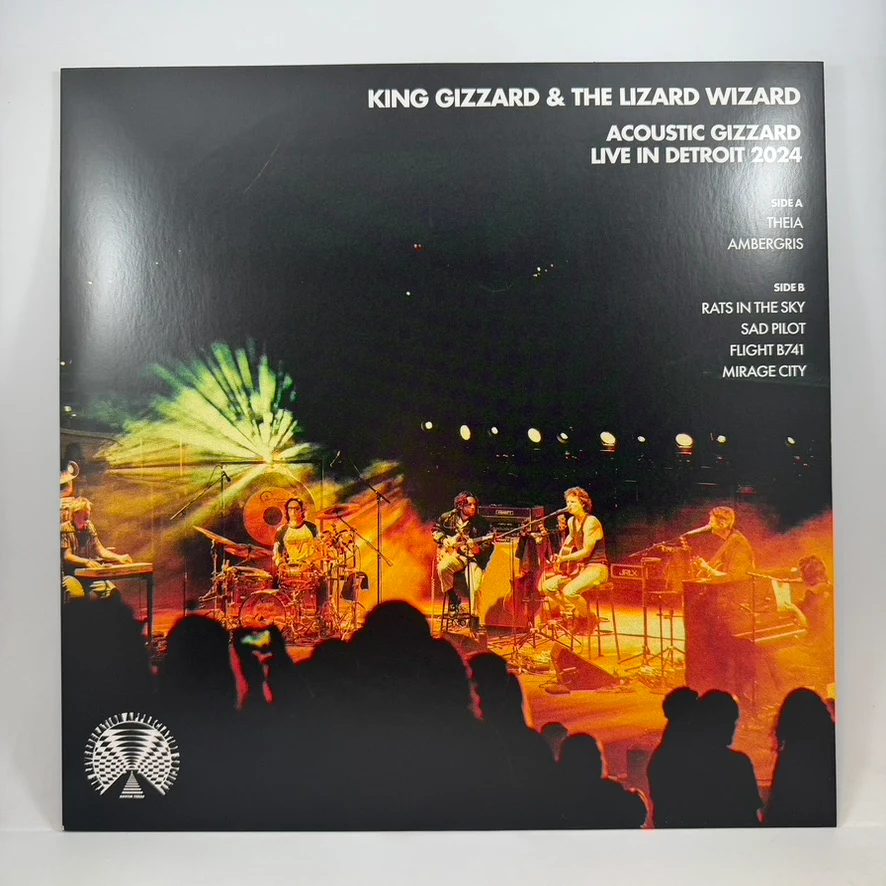 King Gizzard And The Lizard Wizard – Acoustic Gizzard Live In Detroit 2024 LP USED Vinyl NM/VG+ Color Vinyl - Image 3