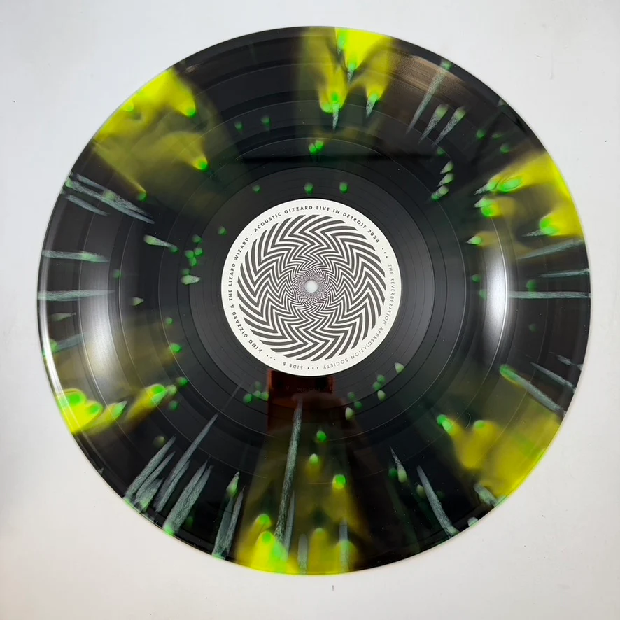 King Gizzard And The Lizard Wizard – Acoustic Gizzard Live In Detroit 2024 LP USED Vinyl NM/VG+ Color Vinyl - Image 5
