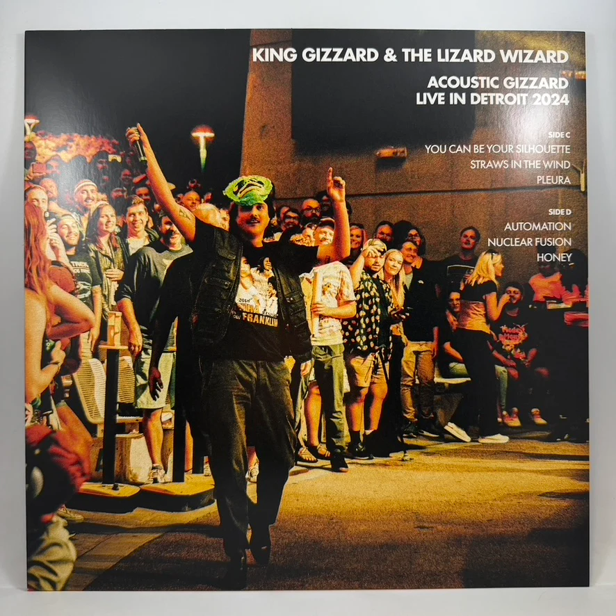King Gizzard And The Lizard Wizard – Acoustic Gizzard Live In Detroit 2024 LP USED Vinyl NM/VG+ Color Vinyl - Image 6