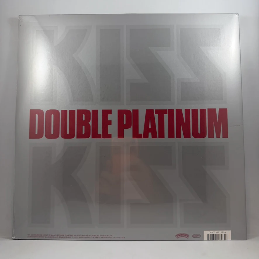 Kiss – Double Platinum LP NOS Vinyl Mint Still Sealed Color Vinyl - Image 2