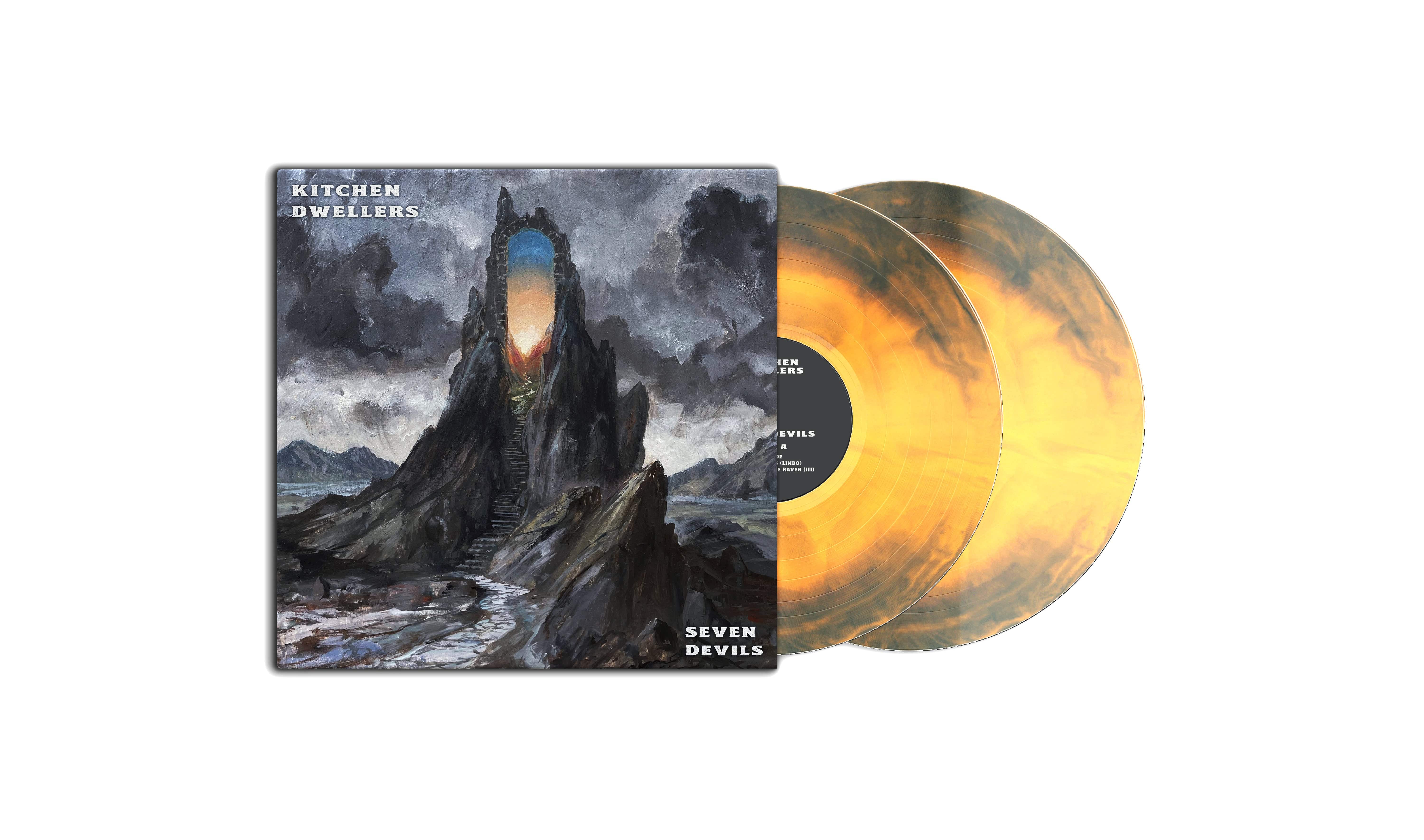 Kitchen Dwellers - Seven Devils 2LP NEW COLOR VINYL