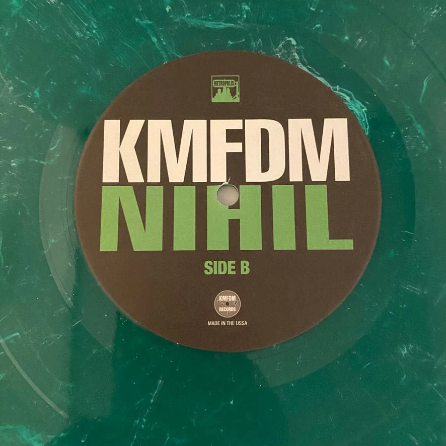 KMFDM – Nihil 2LP USED NM/NM Hand Poured Vinyl - Image 4