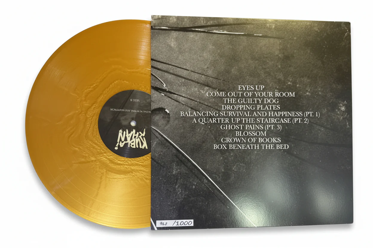 Kublai Khan – Balancing Survival & Happiness LP USED Vinyl NM/VG+ Color Vinyl - Image 2