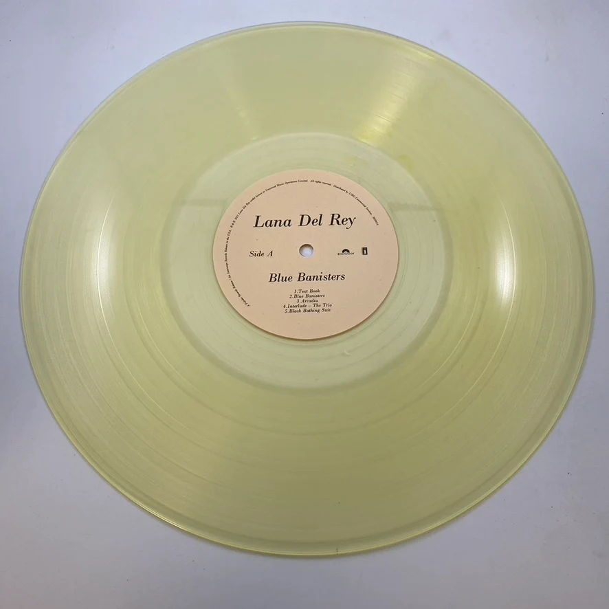 Lana Del Rey – Blue Banisters LP USED Vinyl NM/NM Color Vinyl - Image 5