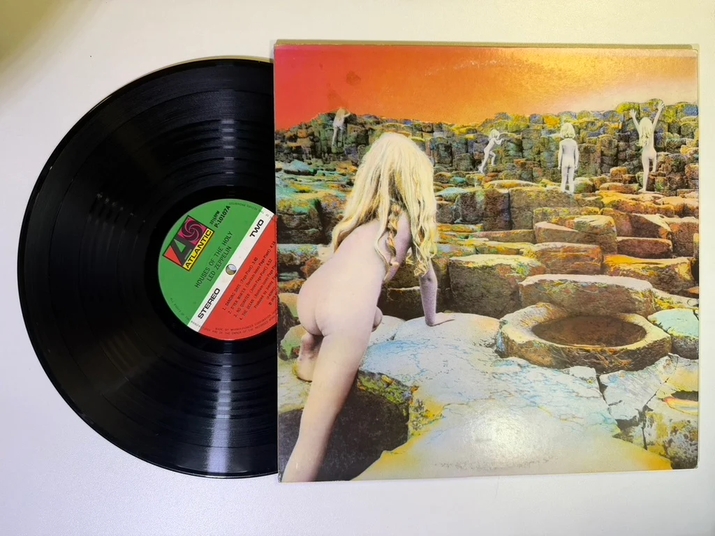 Led Zeppelin – Houses Of The Holy LP USED Vinyl VG+/VG+ Japanese Pressing - Image 2