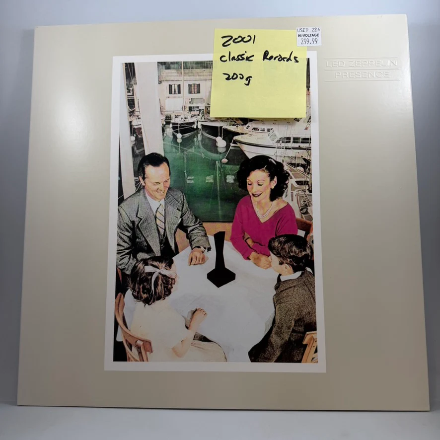 Led Zeppelin – Presence LP USED Vinyl NM/NM Audiophile