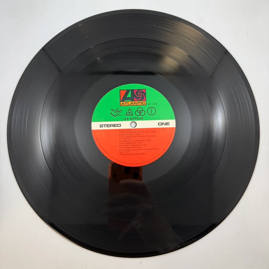 Led Zeppelin – Untitled LP USED Vinyl NM/NM Audiophile - Image 3