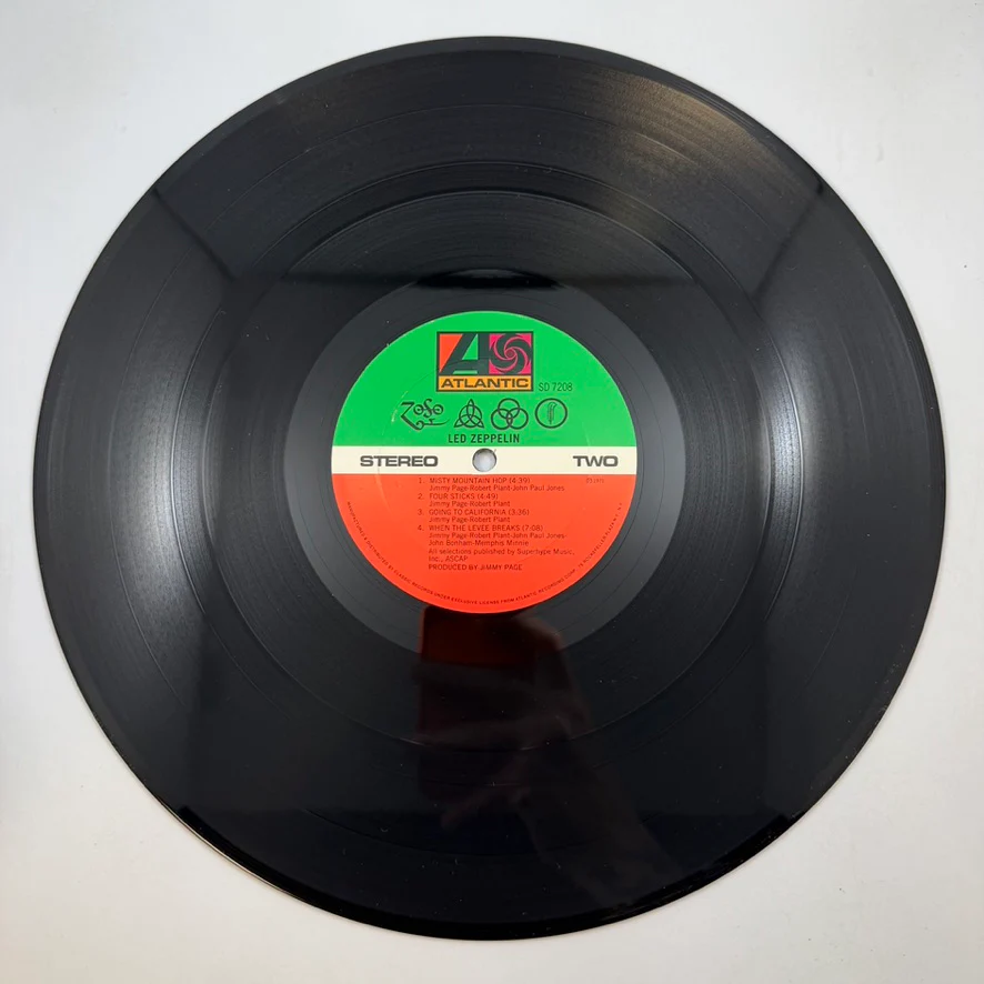 Led Zeppelin – Untitled LP USED Vinyl NM/NM Audiophile - Image 4