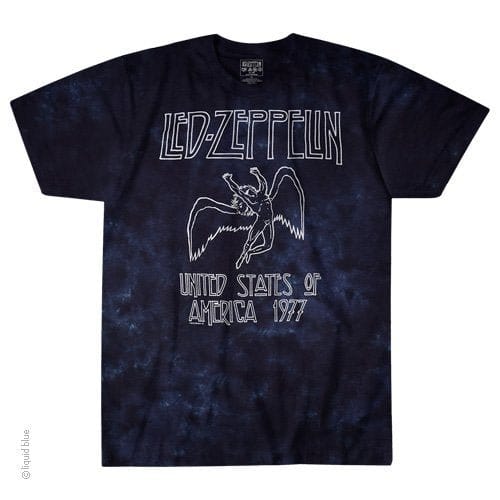 Led Zeppelin USA Tour 77 SHIRT NEW