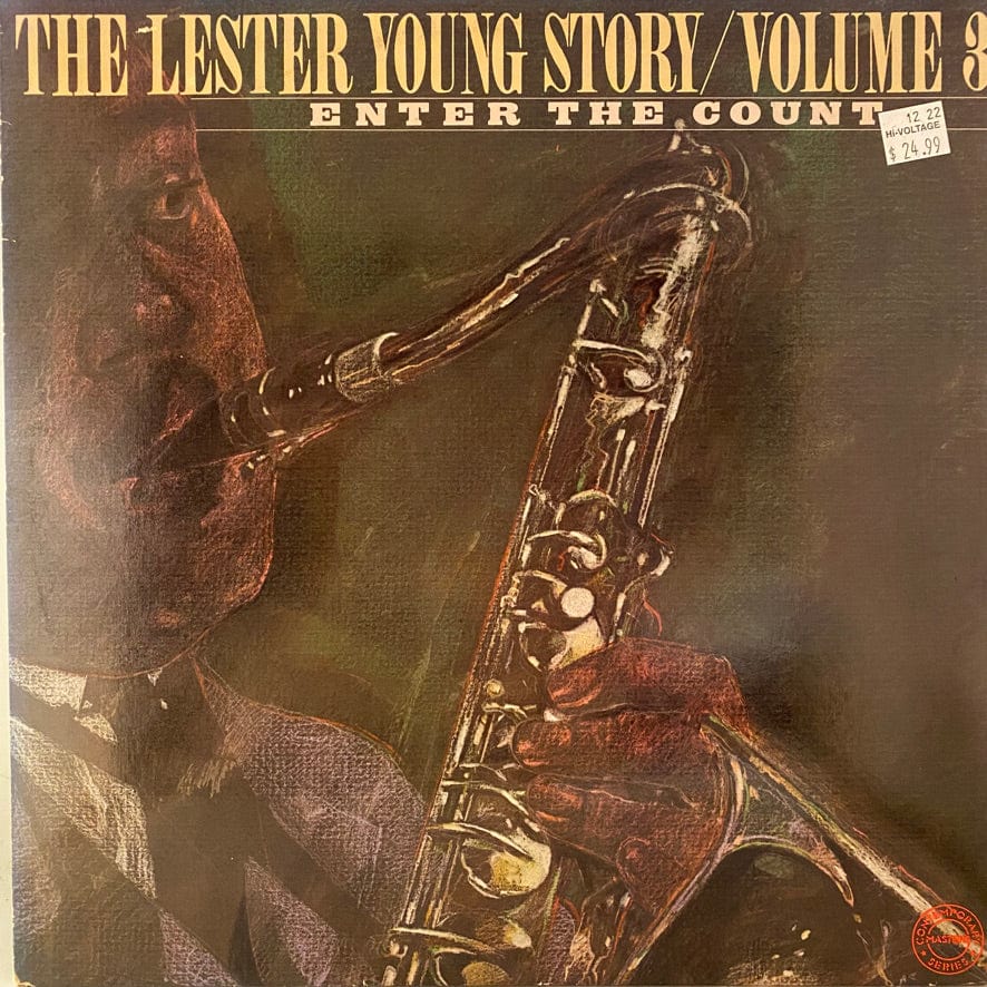 Lester Young – The Lester Young Story / Volume 3 Enter The Count 2LP USED VG+/VG+