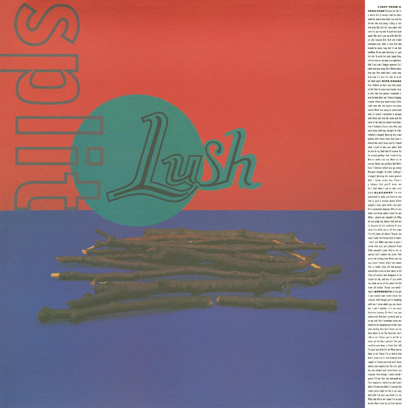 Lush - Split LP NEW