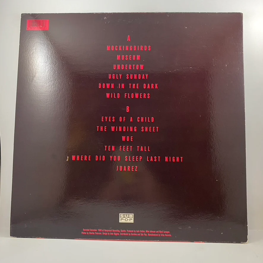 Mark Lanegan – The Winding Sheet LP USED Vinyl VG+/VG+ Original Pressing - Image 2