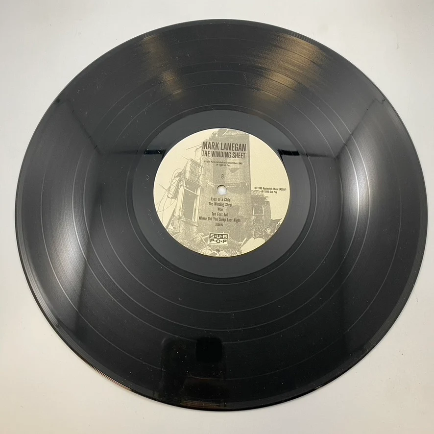 Mark Lanegan – The Winding Sheet LP USED Vinyl VG+/VG+ Original Pressing - Image 4