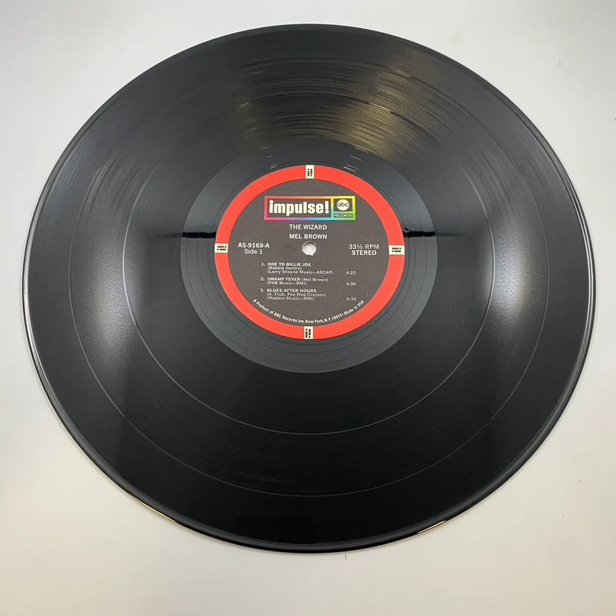 Mel Brown – The Wizard LP USED Vinyl VG/VG - Image 3