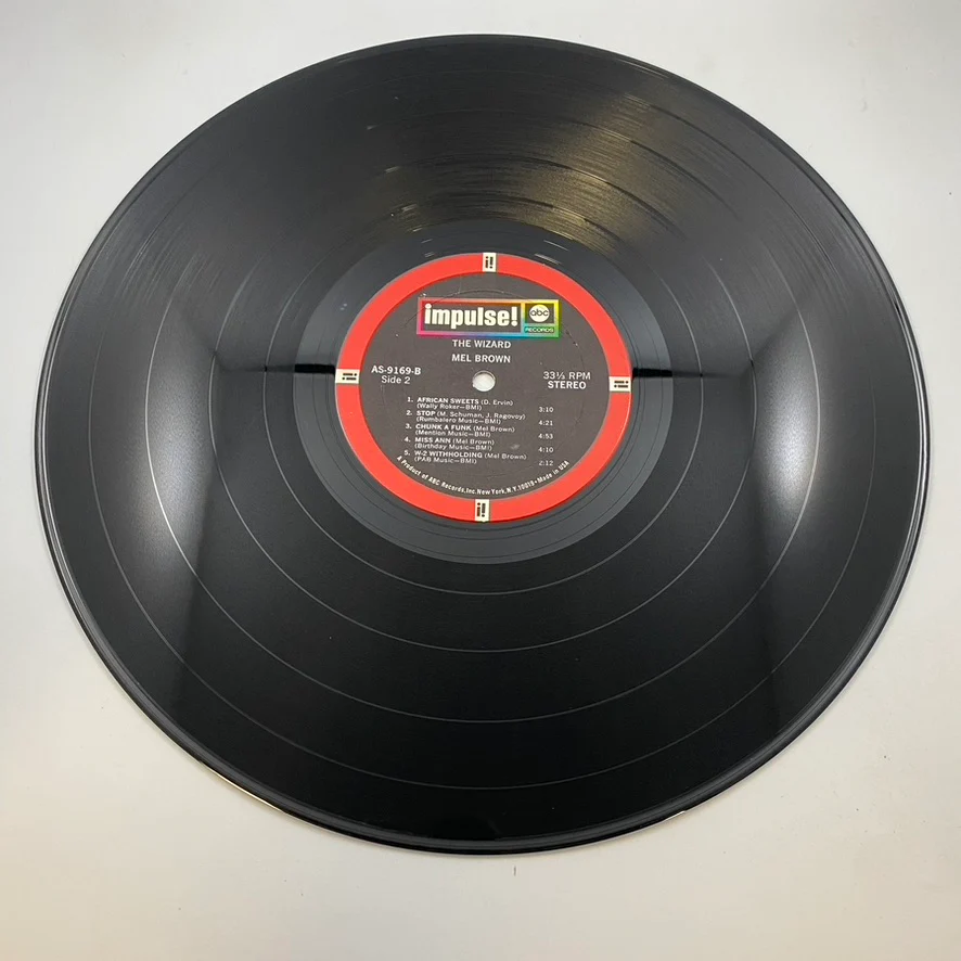 Mel Brown – The Wizard LP USED Vinyl VG/VG - Image 4