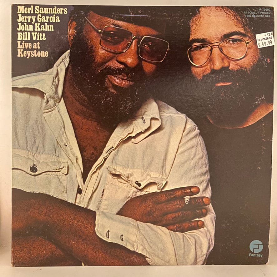Merl Saunders, Jerry Garcia, John Kahn, Bill Vitt – Live At Keystone 2LP USED VG++/VG+ 1976 Pressing