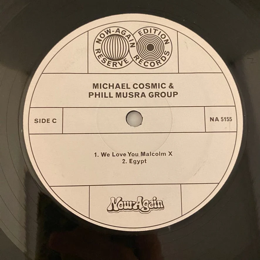 Michael Cosmic & Phill Musra Group – Peace In The World / Creator Spaces 3LP USED NM/NM - Image 5