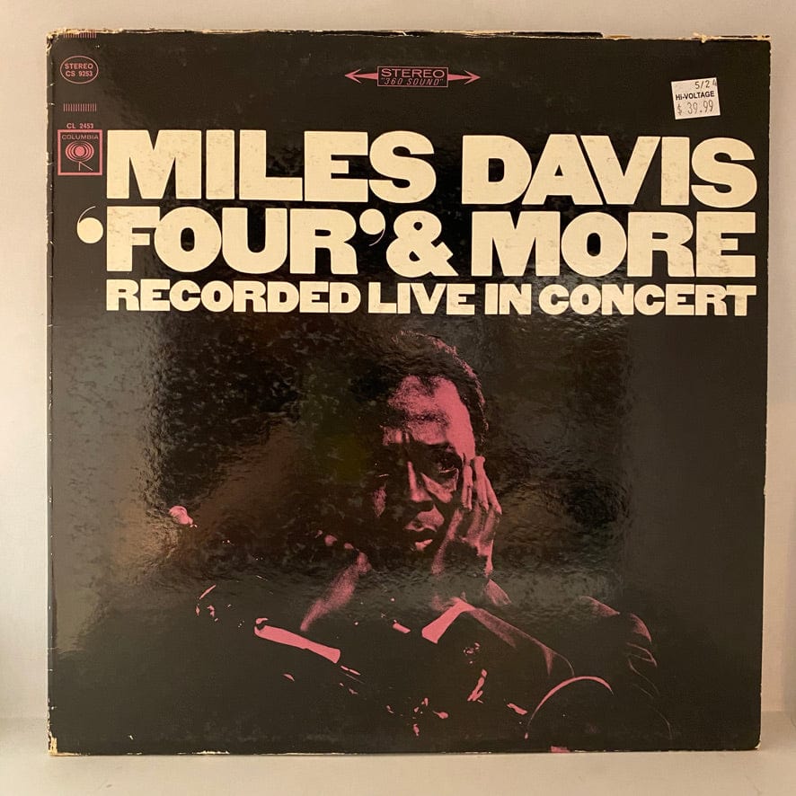 Miles Davis – 'Four' & More - Recorded Live In Concert LP USED VG++/VG 1966 Pressing