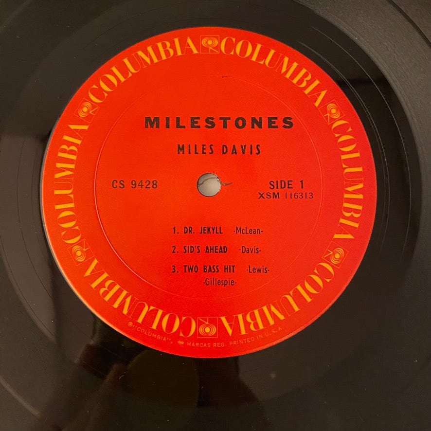 Miles Davis – Milestones LP USED NM/VG+ - Image 3