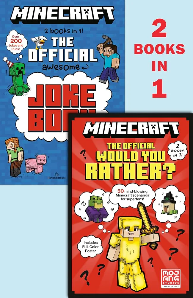 Minecraft 2-in-1: The Official Would You Rather/The Official Joke Book (Minecraft) by Random House