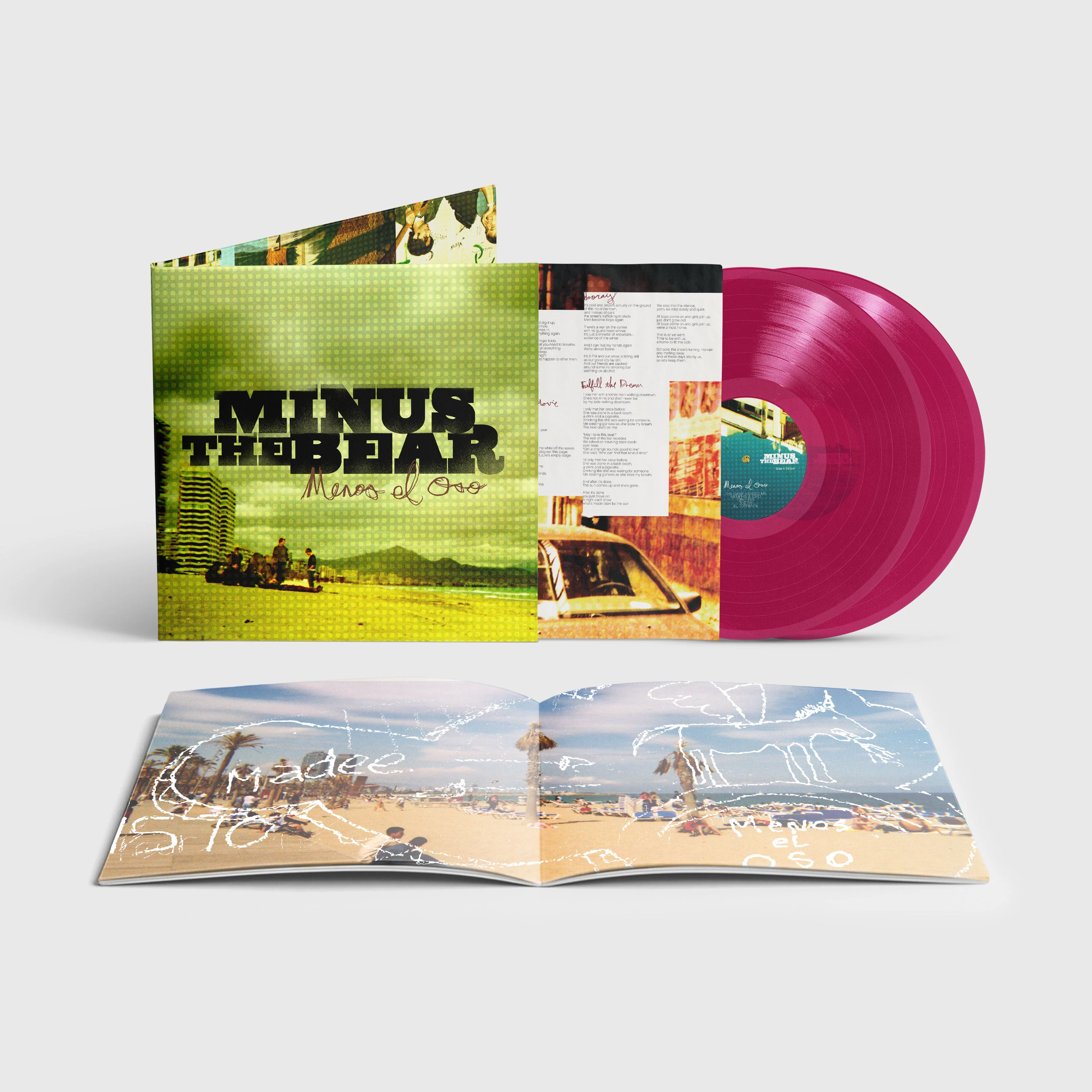 Minus the Bear - Menos El Oso (20th Anniversary Deluxe Edition) 2LP NEW - Image 2