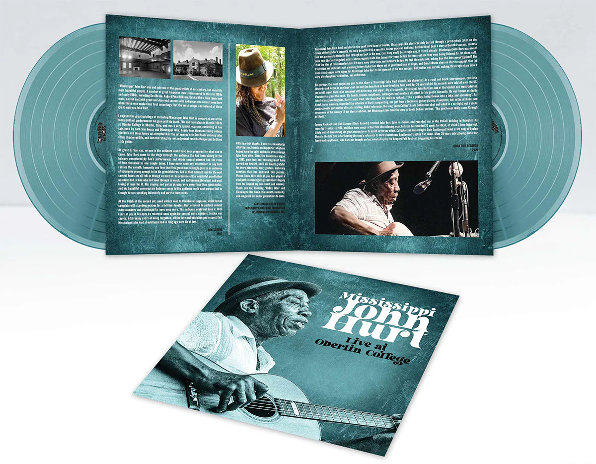 Mississippi John Hurt - Live At Oberlin College 1965 2LP NEW