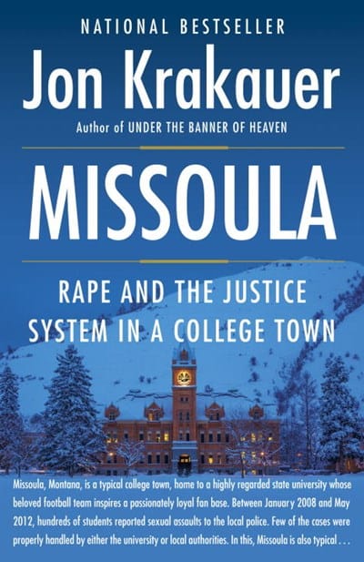 Missoula: Rape and the Justice System in a College Town - Krakauer, Jon - Paperback