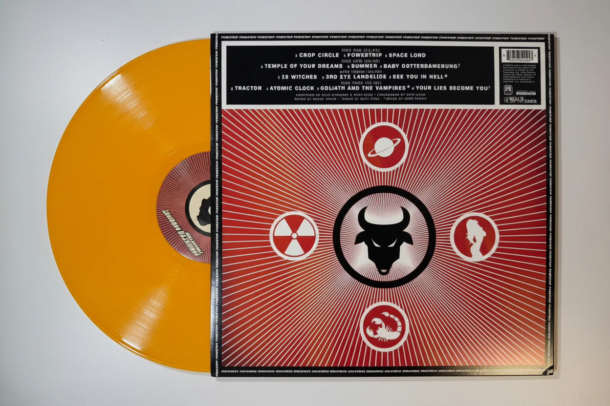 Monster Magnet – Powertrip LP USED Vinyl NM/VG++ Color Vinyl - Image 2