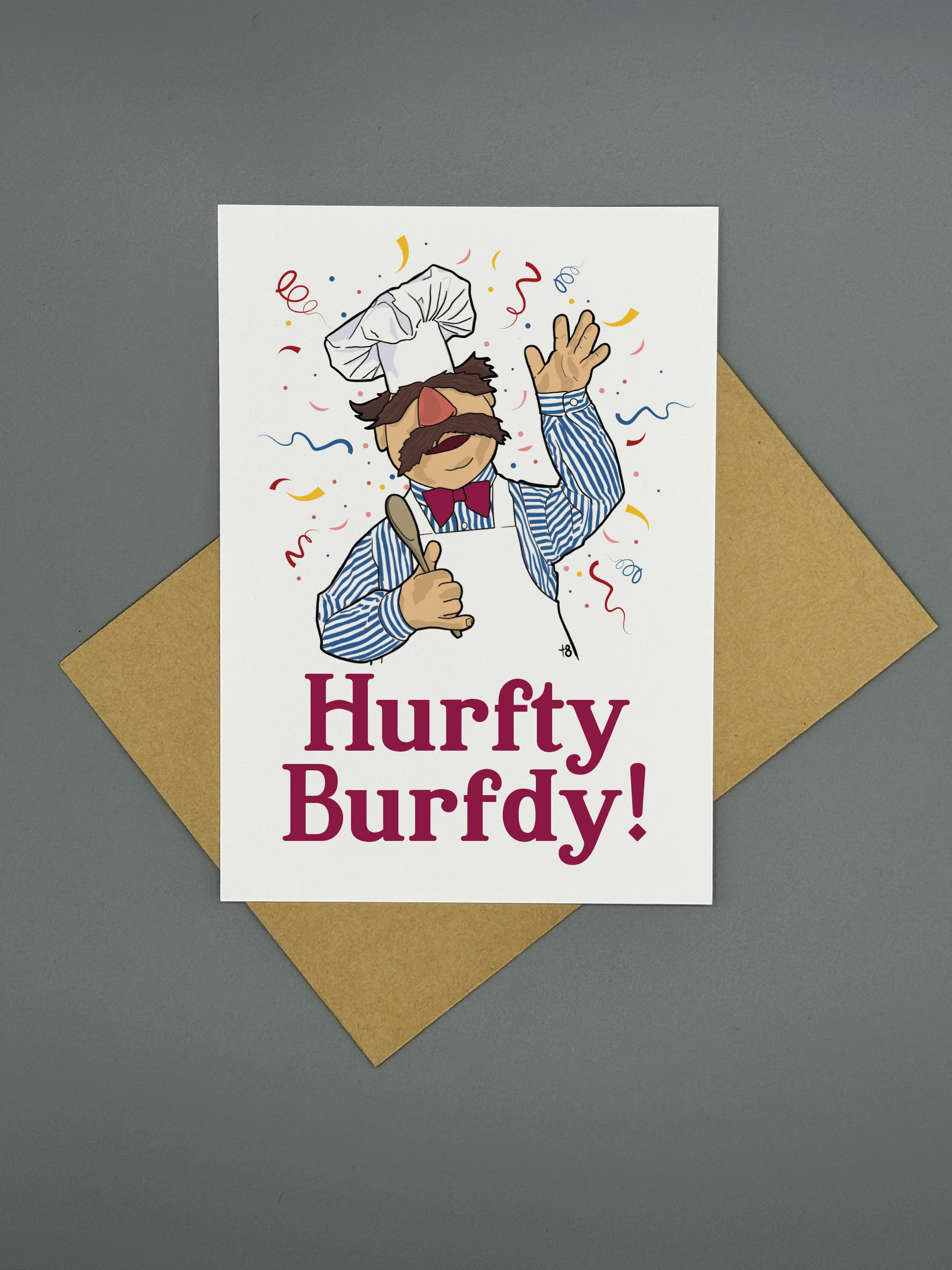 Swedish Chef Greeting Card - Image 2
