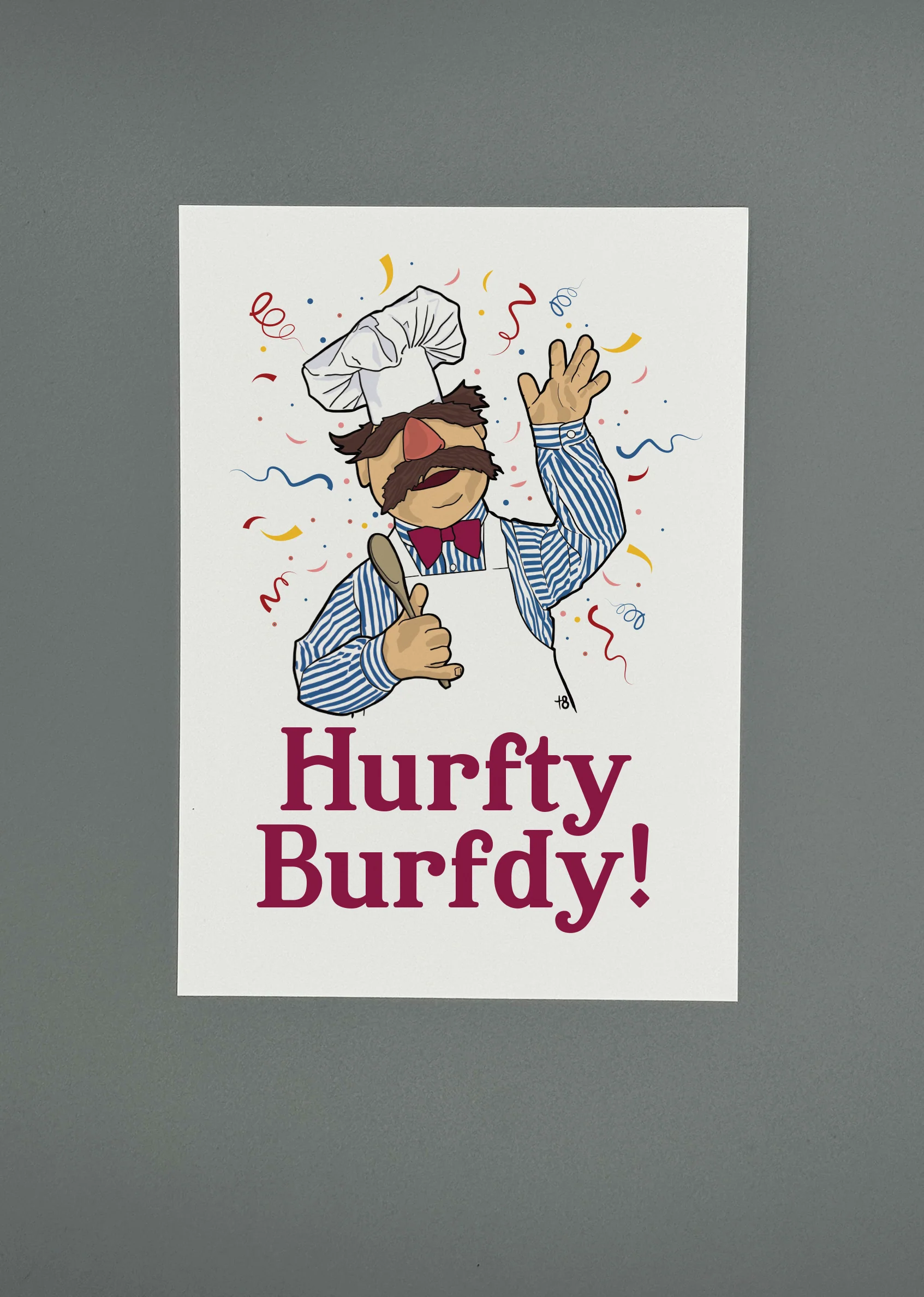 Swedish Chef Greeting Card - Image 4