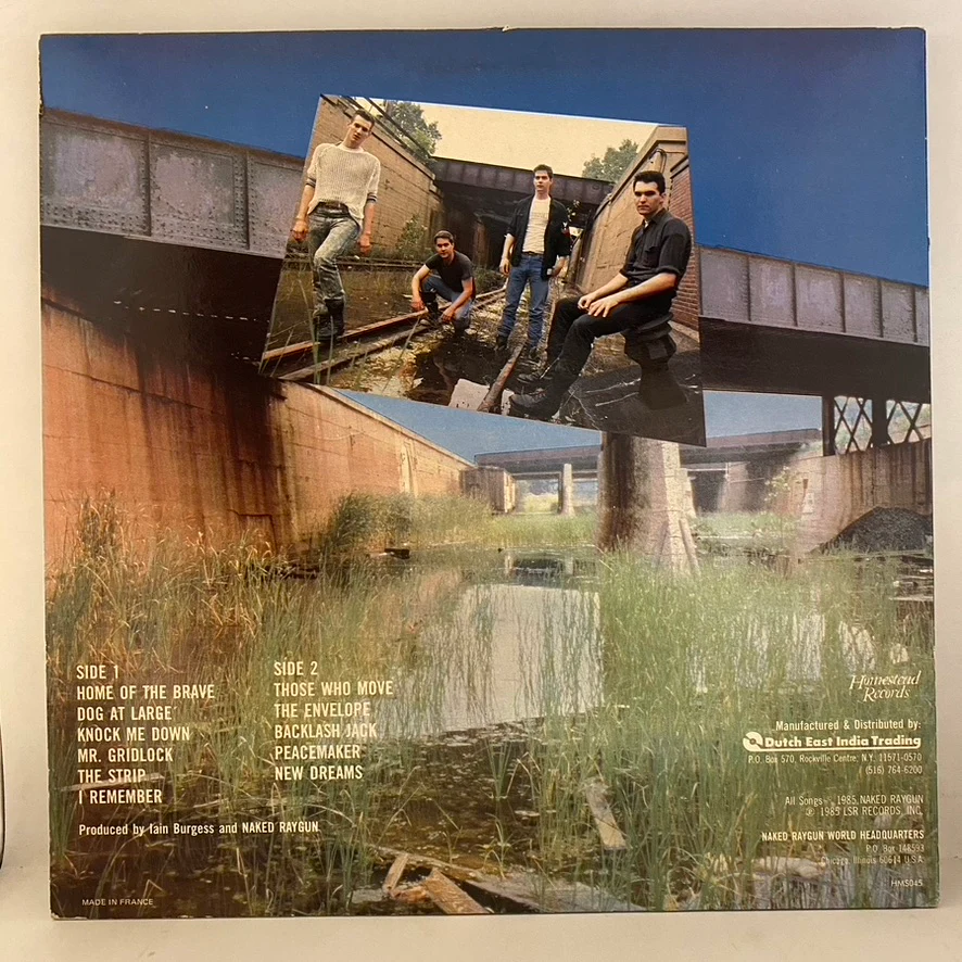 Naked Raygun – All Rise LP USED VG+/VG+ 1986 Pressing - Image 2