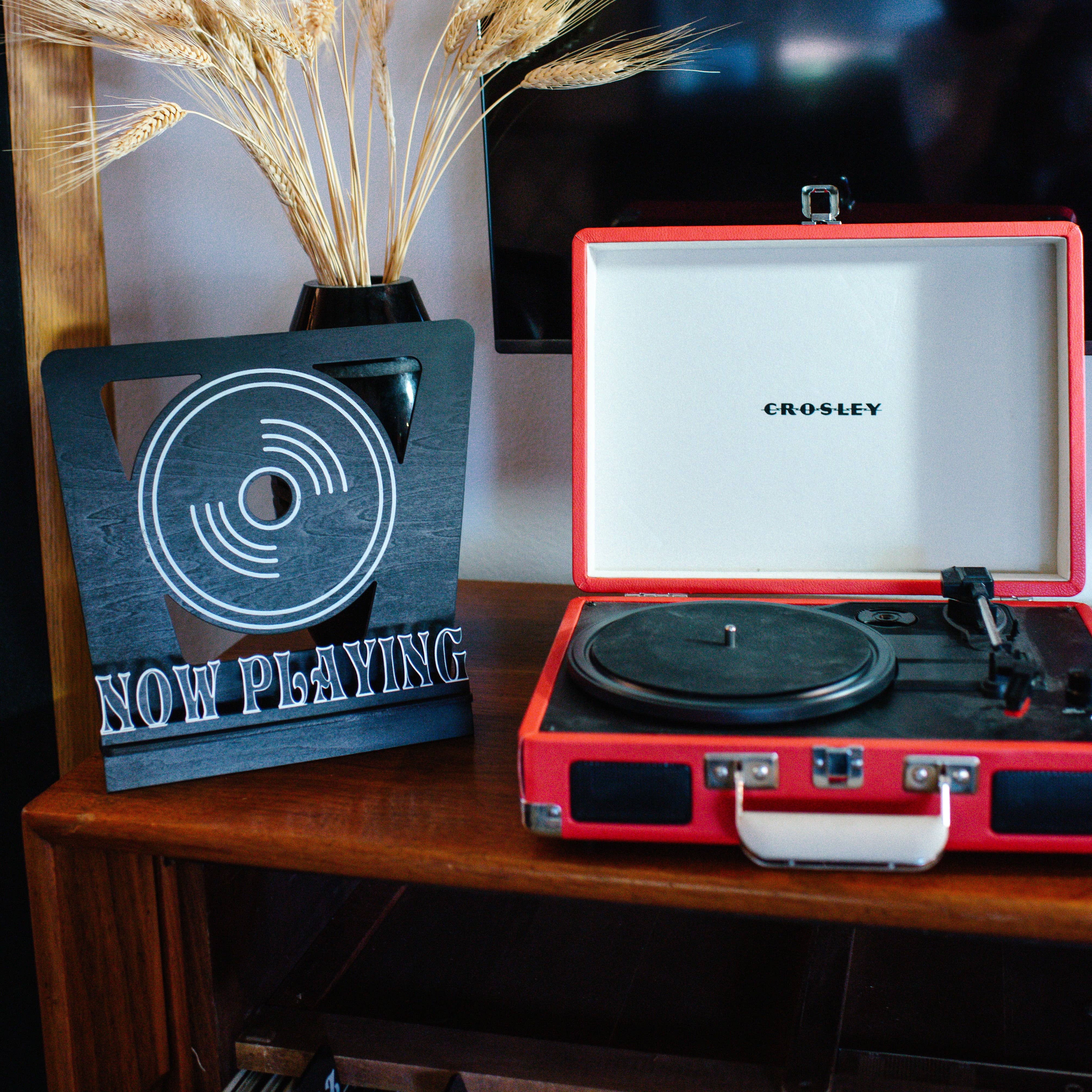 Now Playing Vinyl Record Stand - Image 2