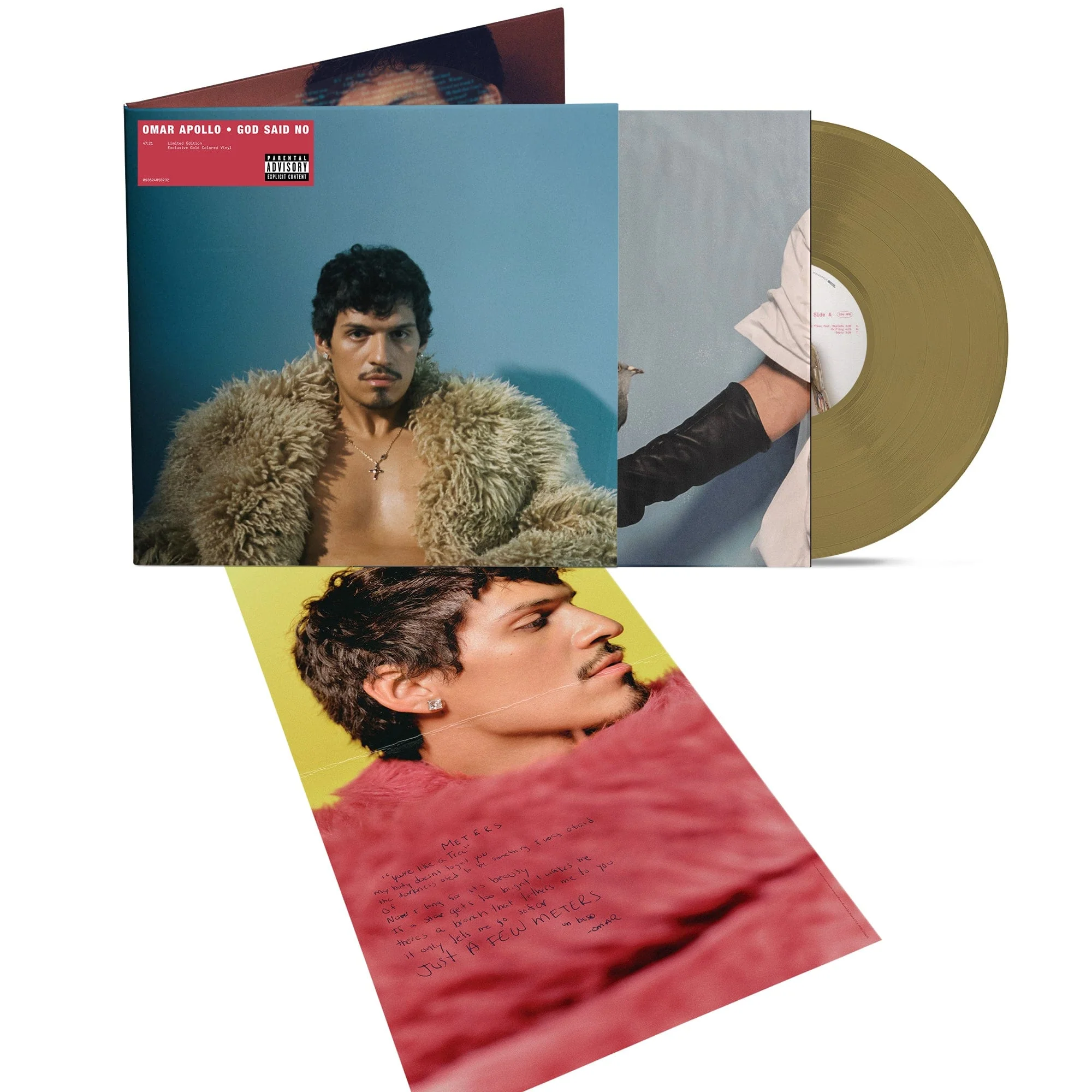 Omar Apollo - God Said No LP NEW GOLD VINYL