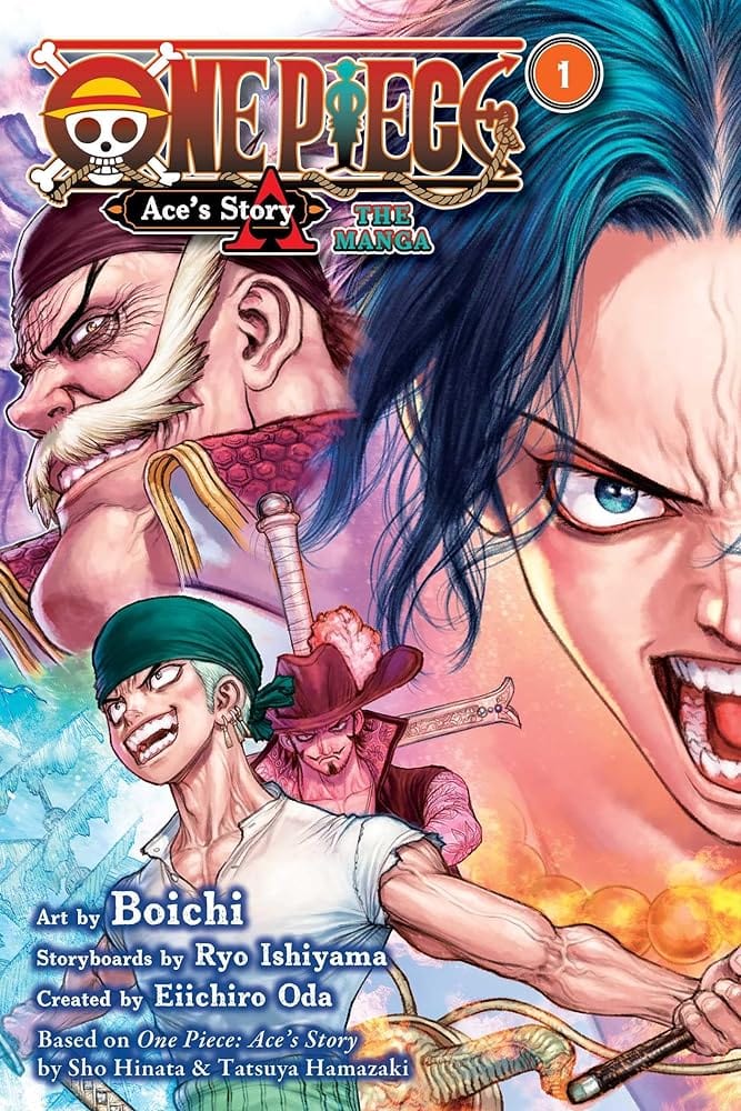One Piece: Ace's Story―The Manga, Vol. 1 (1) by Sho Hinata, Tatsuya Hamazaki, Eiichiro Oda, Boichi, Ryo Ishiyama