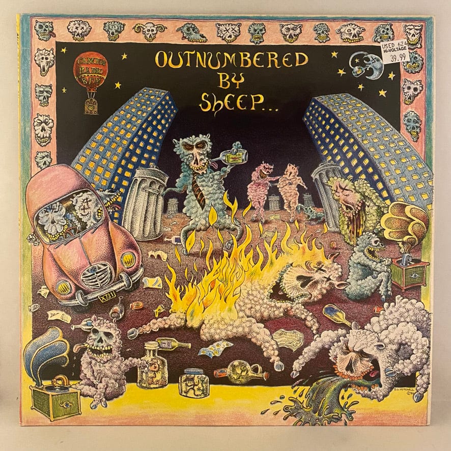 Outnumbered By Sheep LP USED NM/VG++ New Zealand Comp