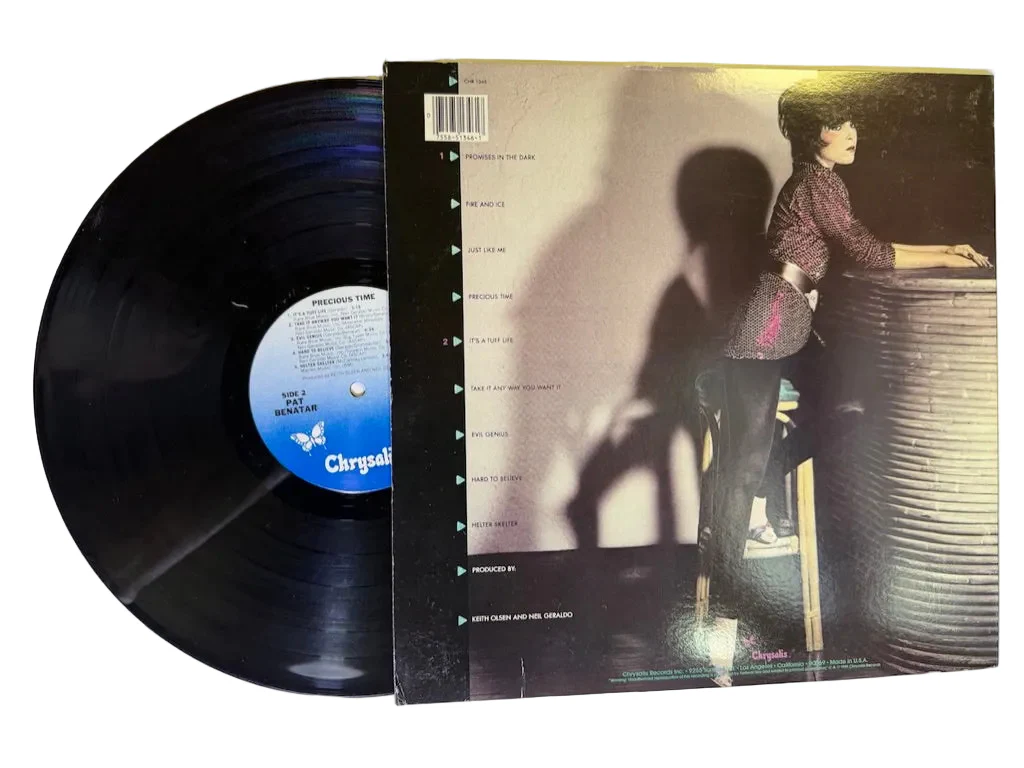 Pat Benatar – Precious Time LP USED Vinyl VG+/VG+ - Image 2