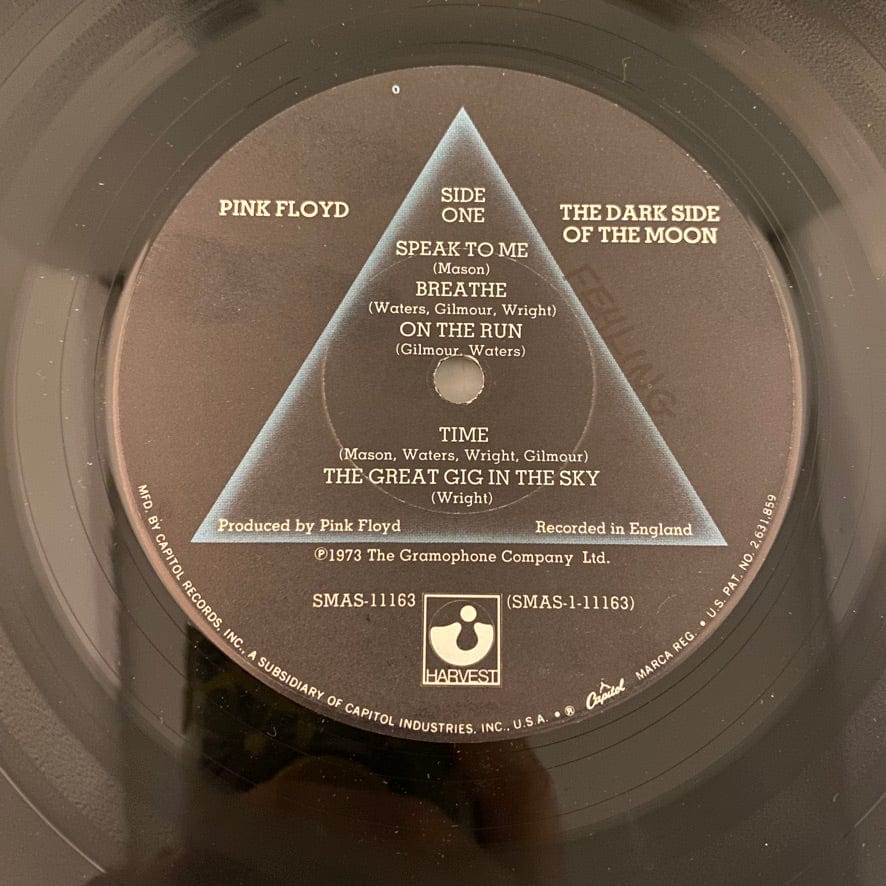 Pink Floyd – The Dark Side Of The Moon LP USED VG++/VG 1973 Pressing w/ Posters - Image 4