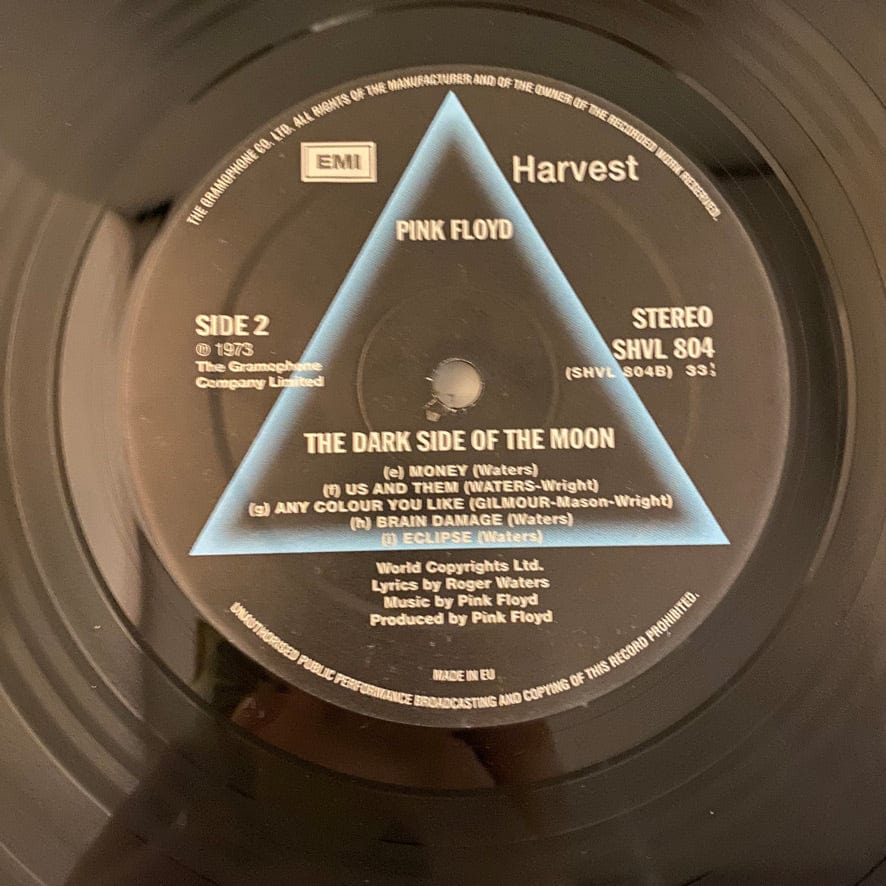 Pink Floyd – The Dark Side Of The Moon LP USED VG+/VG+ 2003 30th Anniversary Edition - Image 6
