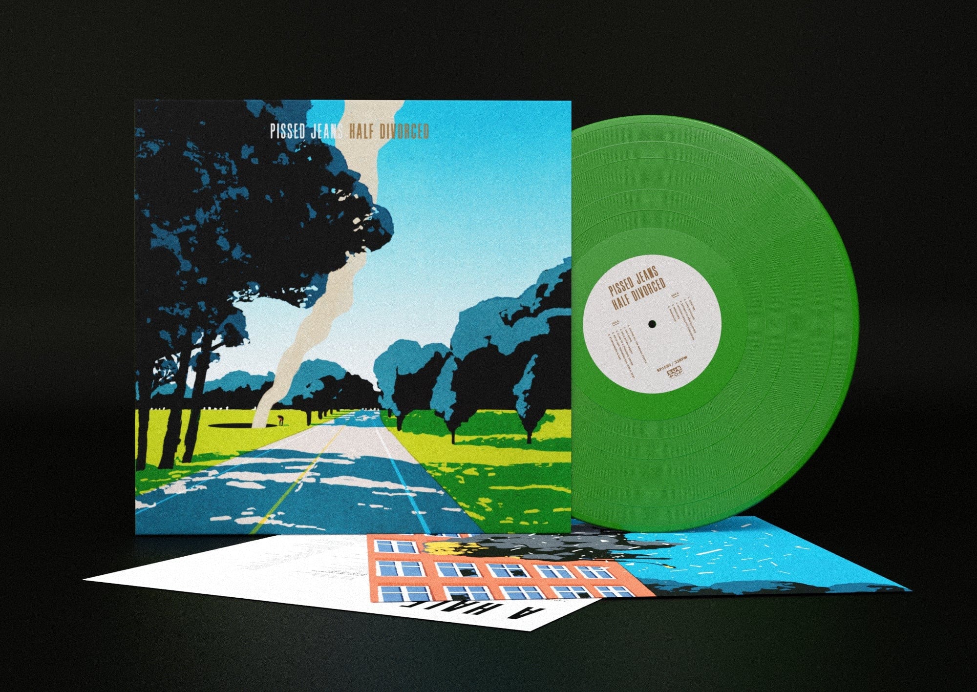Pissed Jeans - Half Divorced LP NEW LOSER EDITION - Image 2