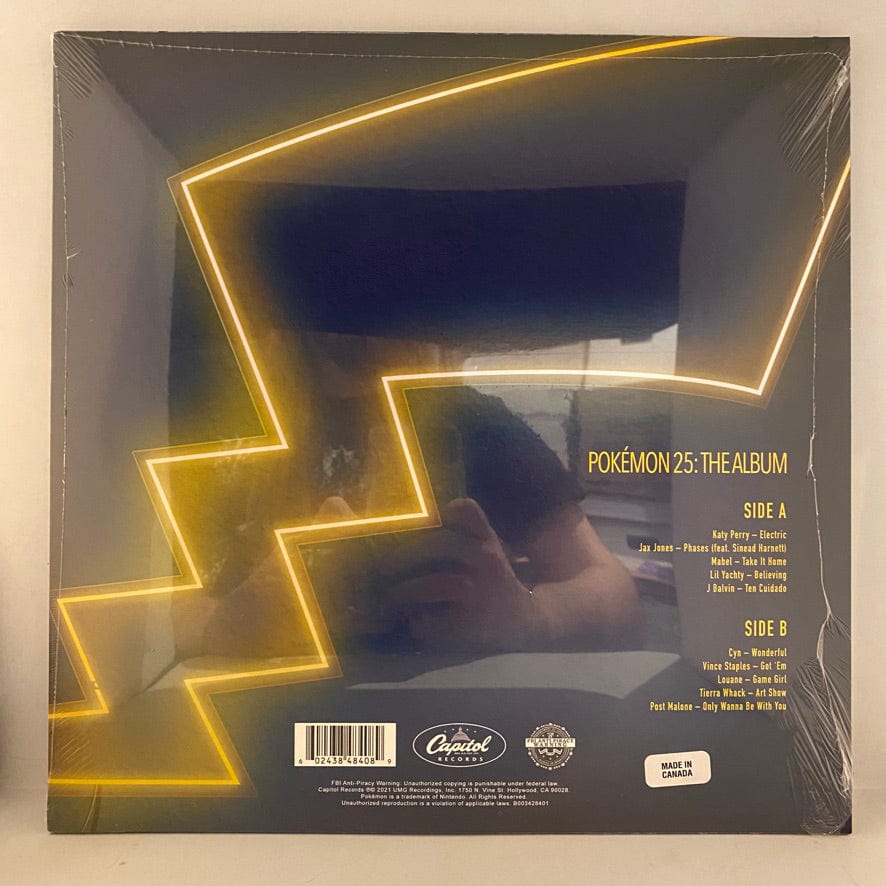 Pokémon 25: The Album LP USED NOS STILL SEALED - Image 2