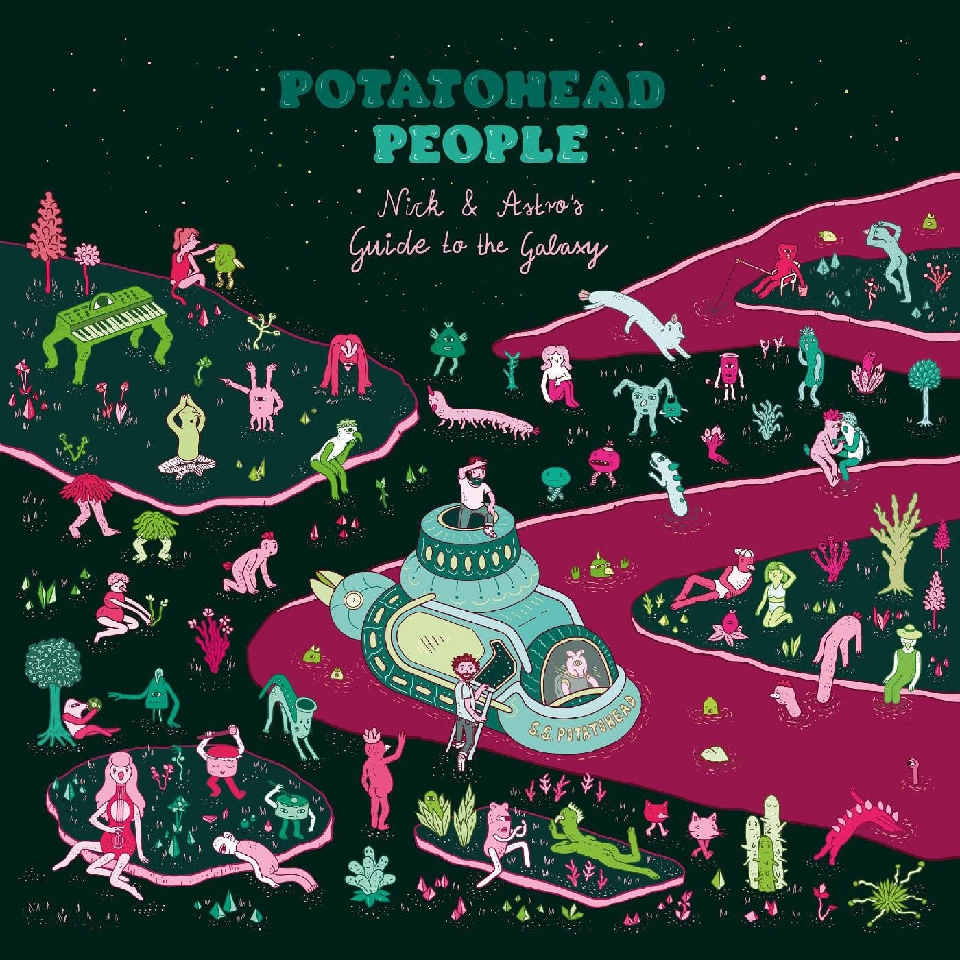 Potatohead People - Nick & Astro's Guide To The Galaxy LP NEW Colored Vinyl