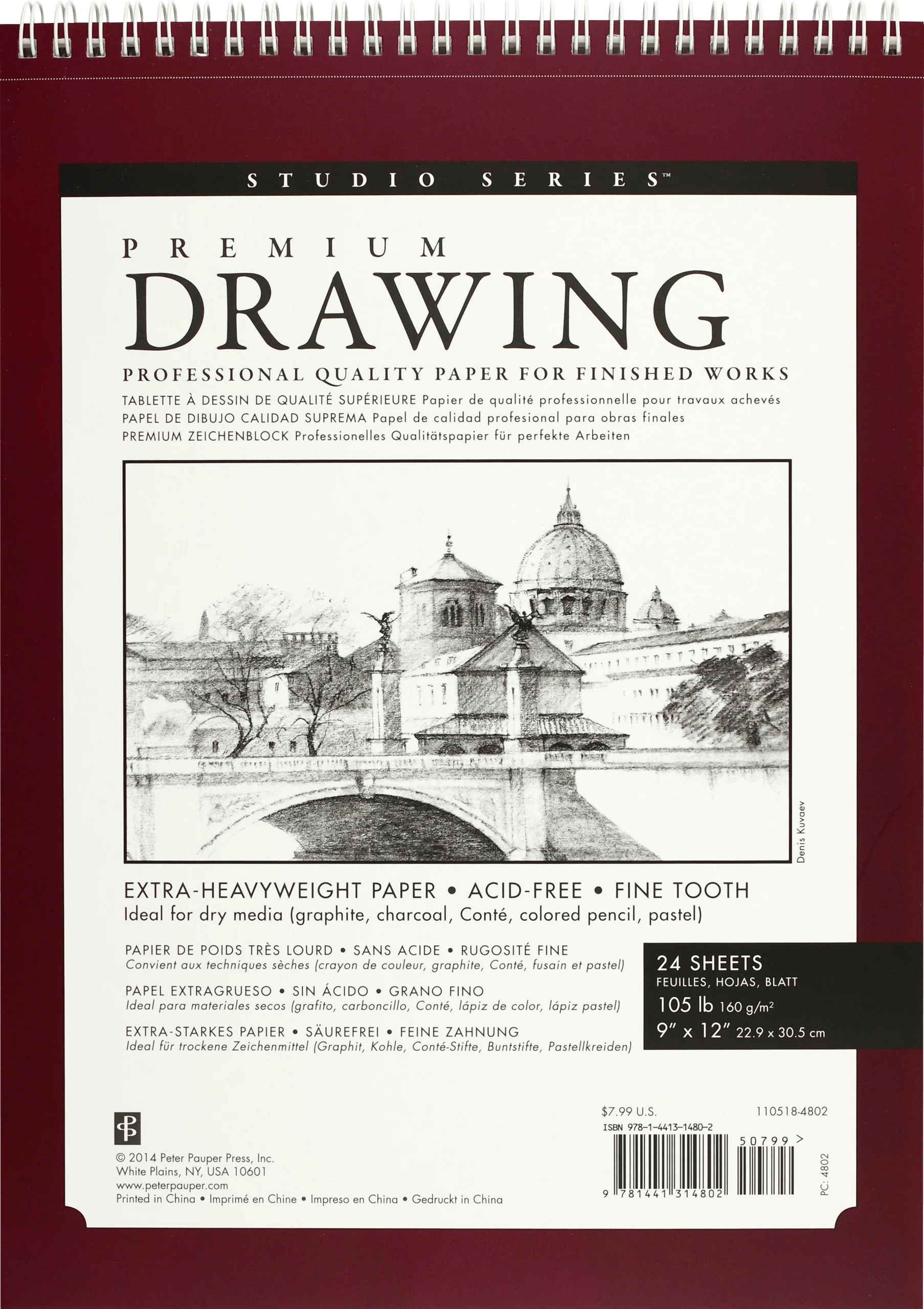 Premium Drawing Pad 9 X 12 - Image 2