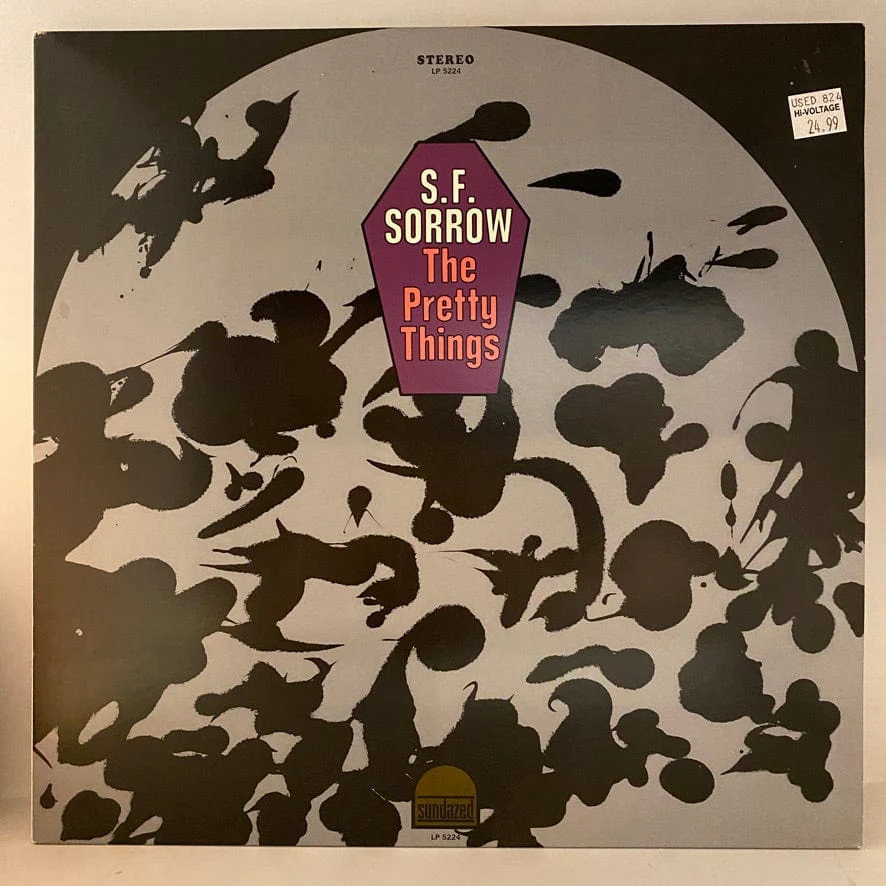 Pretty Things – S.F. Sorrow LP USED NM/VG+ 2008 Sundazed Pressing