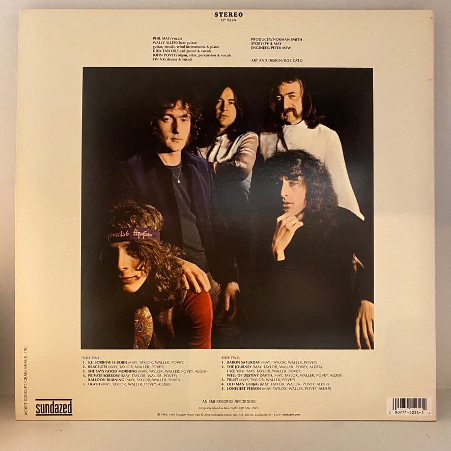 Pretty Things – S.F. Sorrow LP USED NM/VG+ 2008 Sundazed Pressing - Image 2