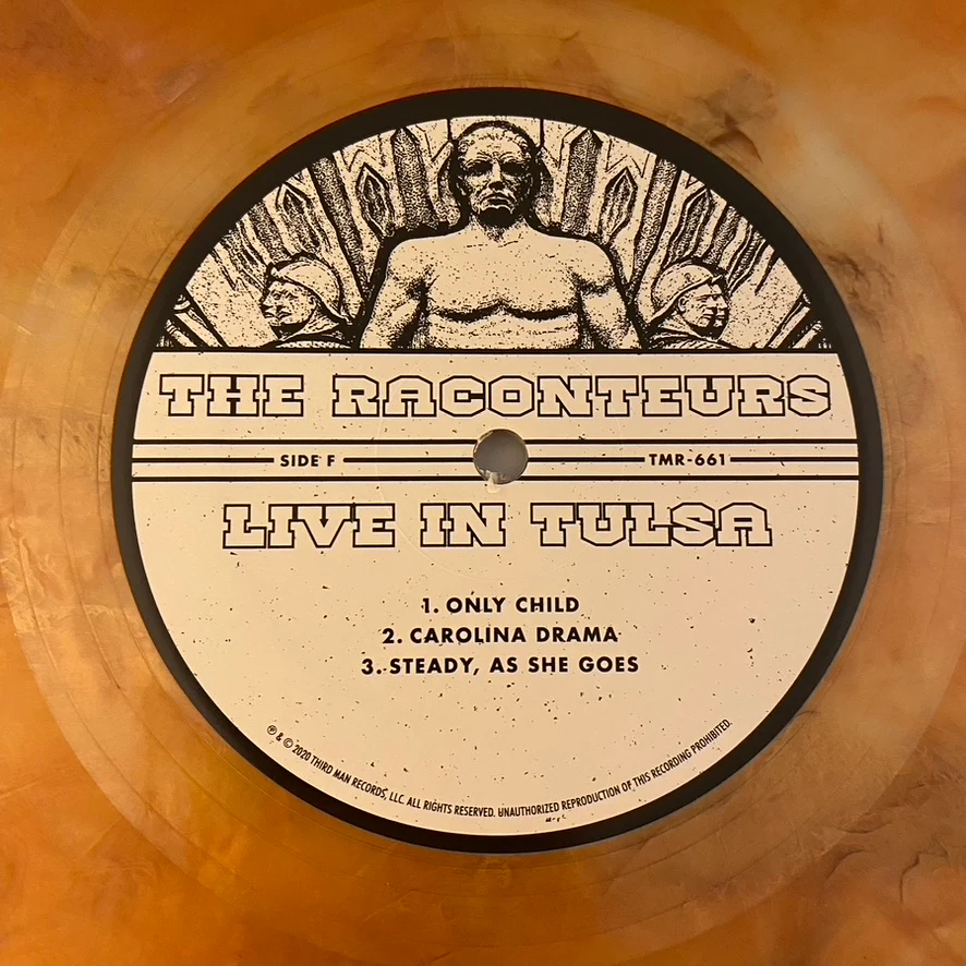 Raconteurs – Live In Tulsa 3LP USED NM/NM Color Vinyl w/ 7" Flexi - Image 8