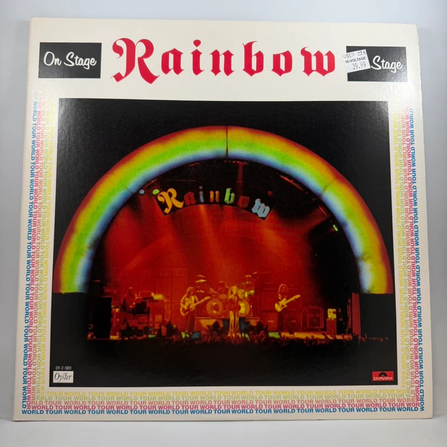 Rainbow – On Stage LP USED Vinyl NM/VG+