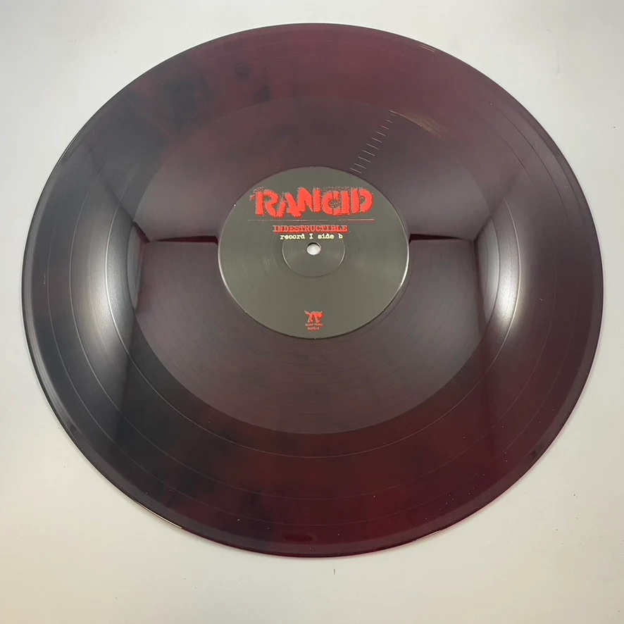Rancid – Indestructible LP USED Vinyl VG+/VG+ Color Vinyl - Image 6
